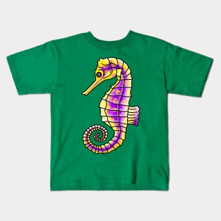 Intersex seahorse. Kids T-Shirt